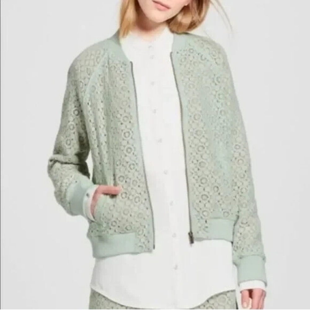 Victoria Beckham for target fleece zip up jacket